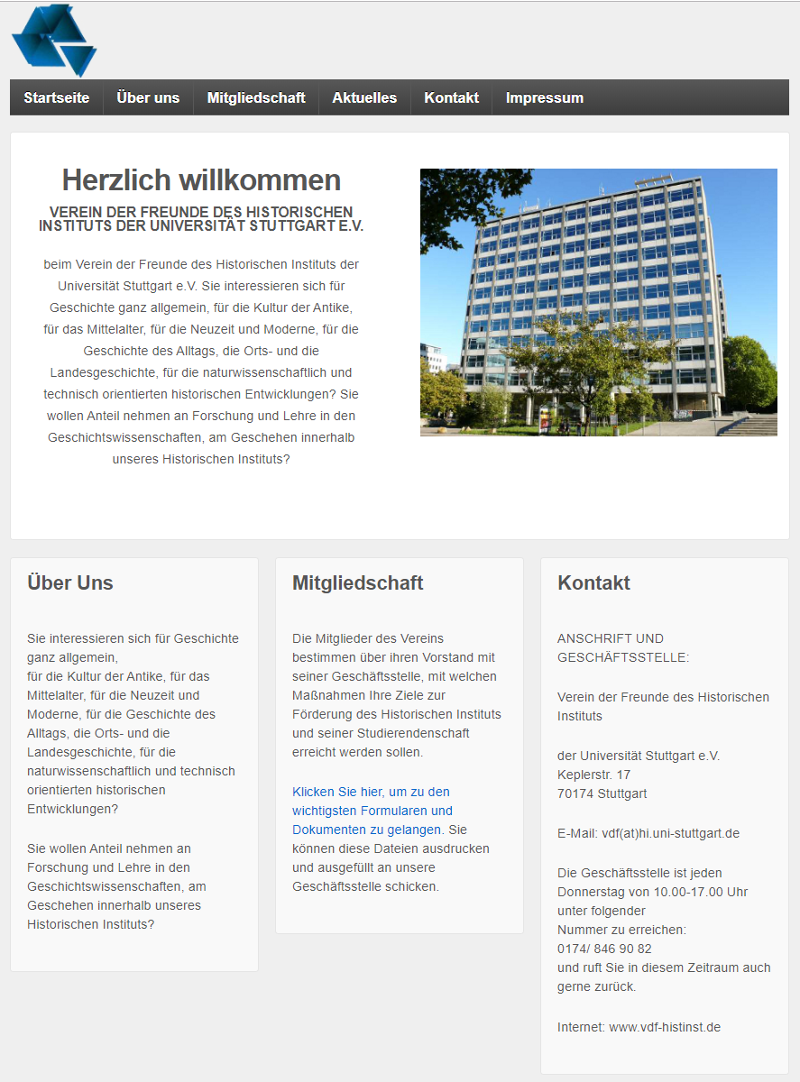 Codesonic Portfolio Historisches Institut Stuttgart